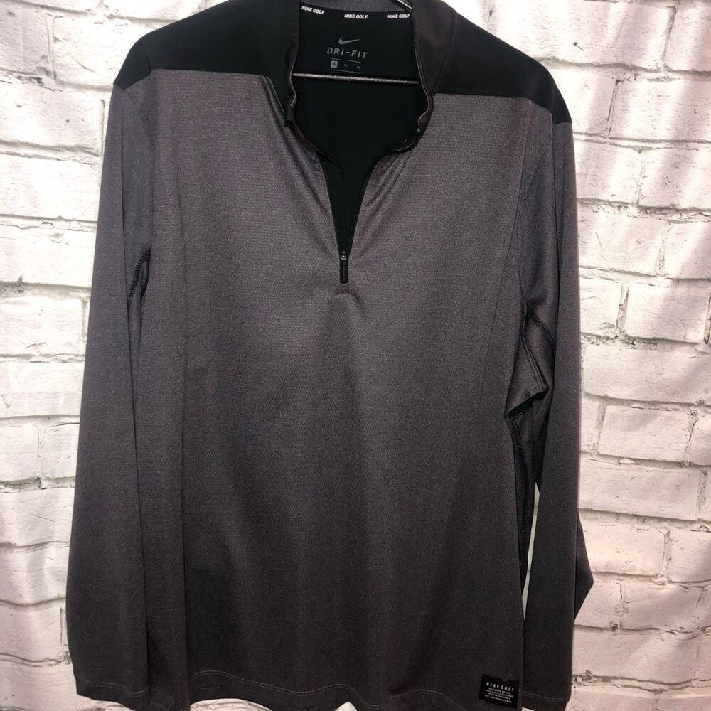Nike Golf Dry Core Half Zip Pullover Jacket | Grey | Men’s XL